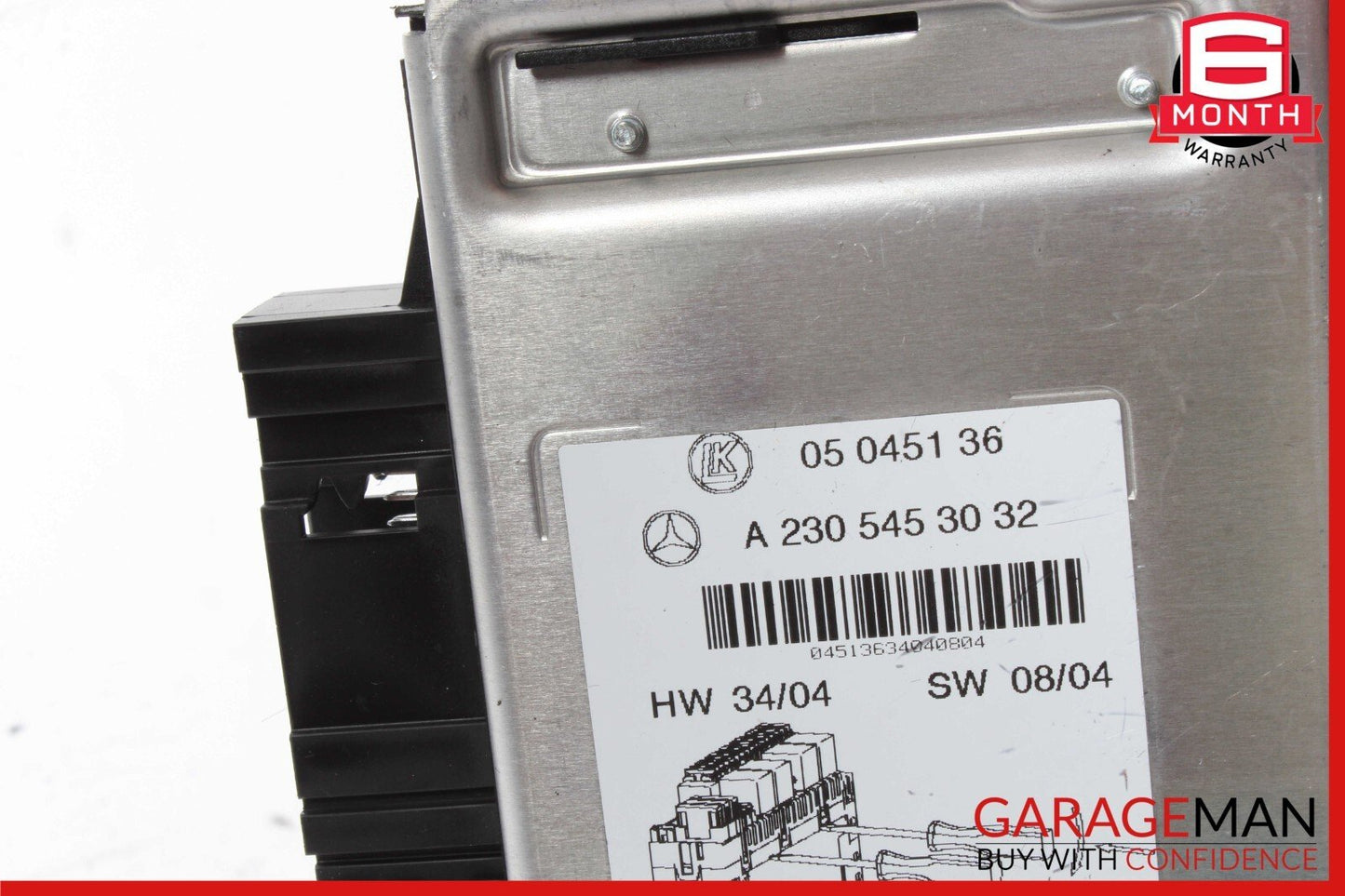 03-12 Mercedes R230 SL500 SL550 SL65 AMG Rear SAM Fuse Box Relay Module OEM