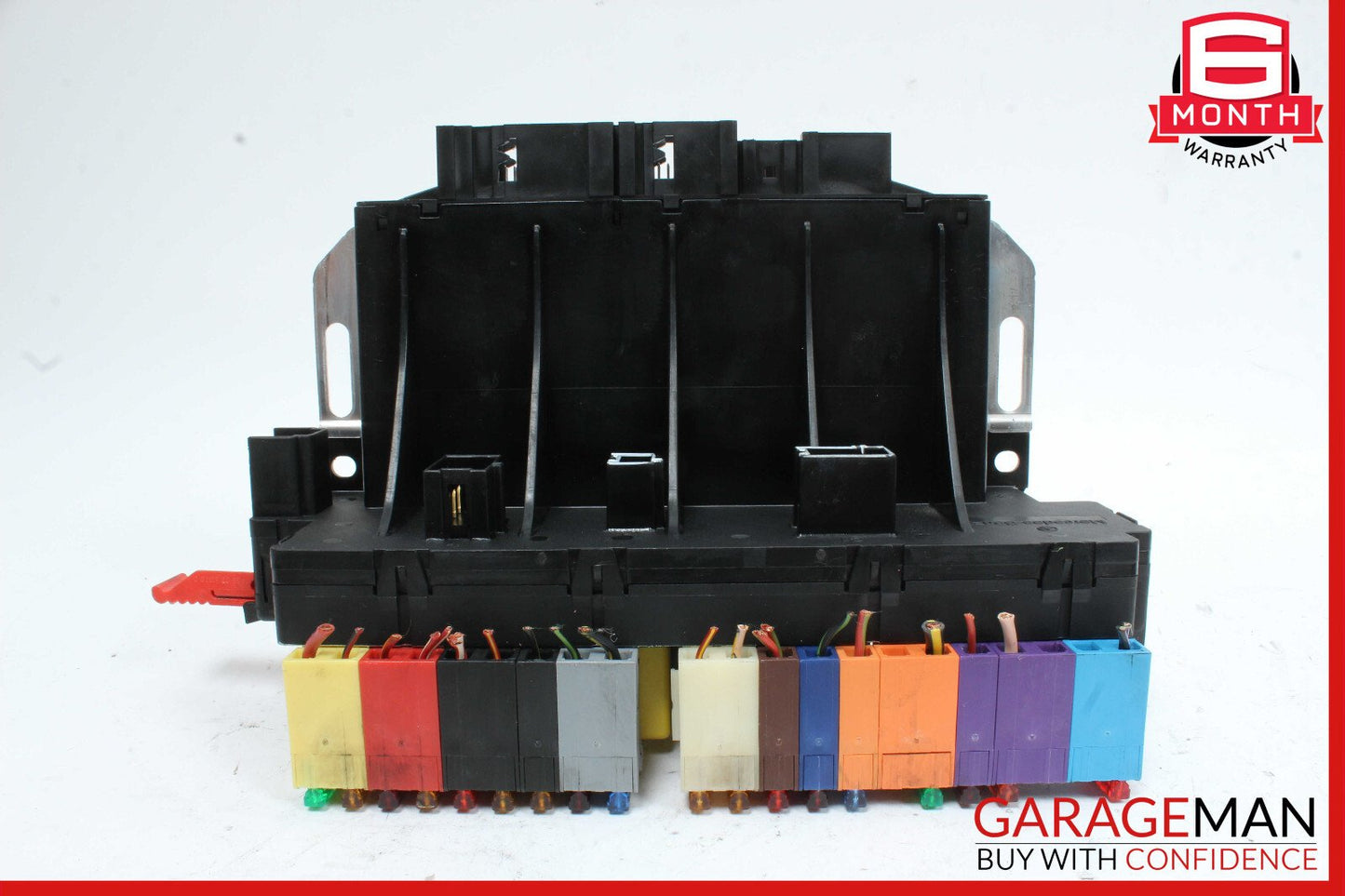 03-12 Mercedes R230 SL500 Front Left SAM Fuse Box Signal Acquisition Assembly