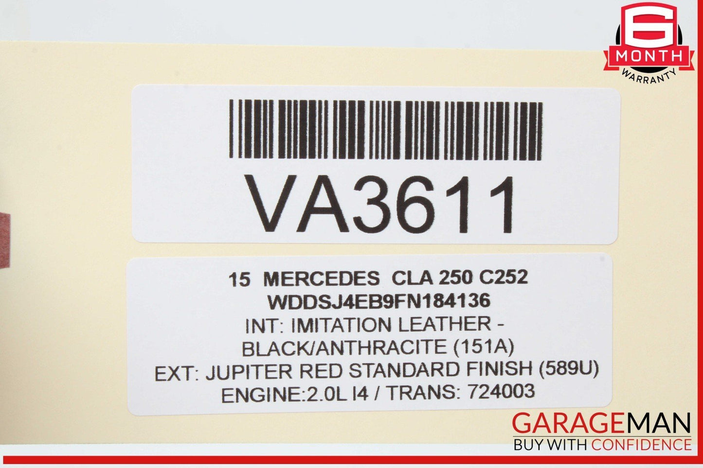 13-20 Mercedes W117 CLA250 SL550 ML400 Keyless Go Entry Control Module OEM