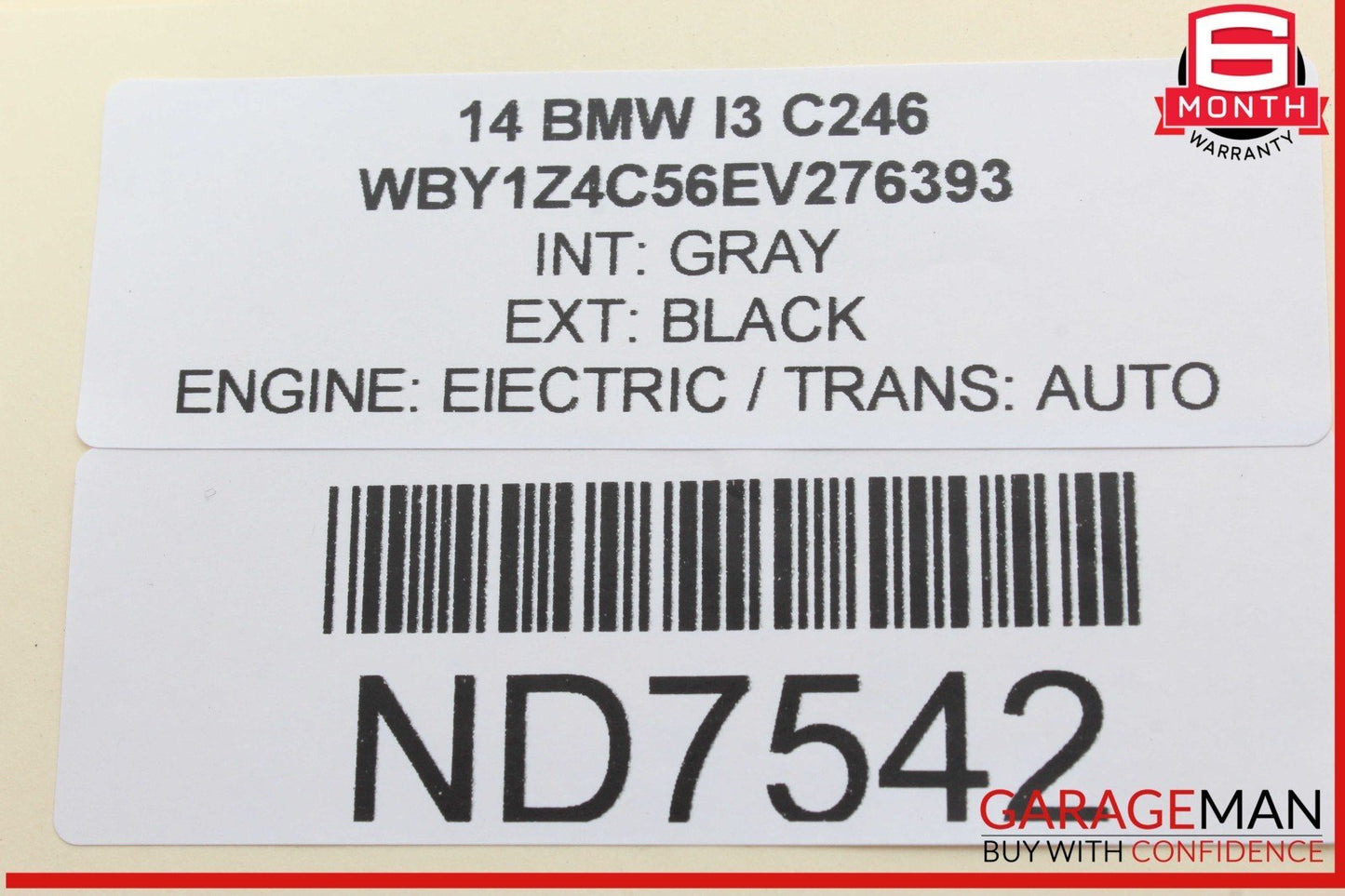 14-15 BMW i3 Park Parking Assist Assistant Control Module Unit 6869502 OEM