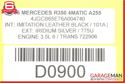 06-11 Mercedes W251 R350 ML450 Headlight Head Light Lamp Control Switch Module
