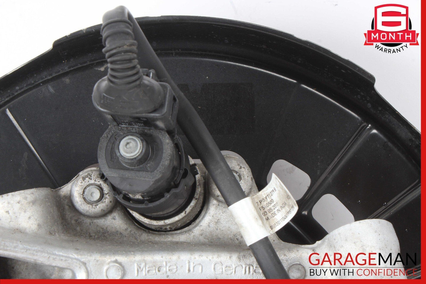 11-17 Porsche Cayenne 958 Rear Left Driver Side Wheel Spindle Knuckle Hub OEM