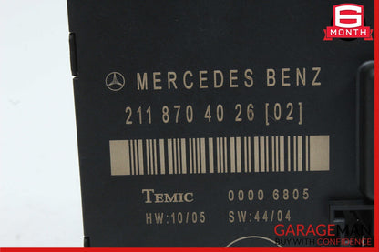 03-09 Mercedes W211 E550 E350 E63 AMG Rear Left Driver Door Control Module Unit