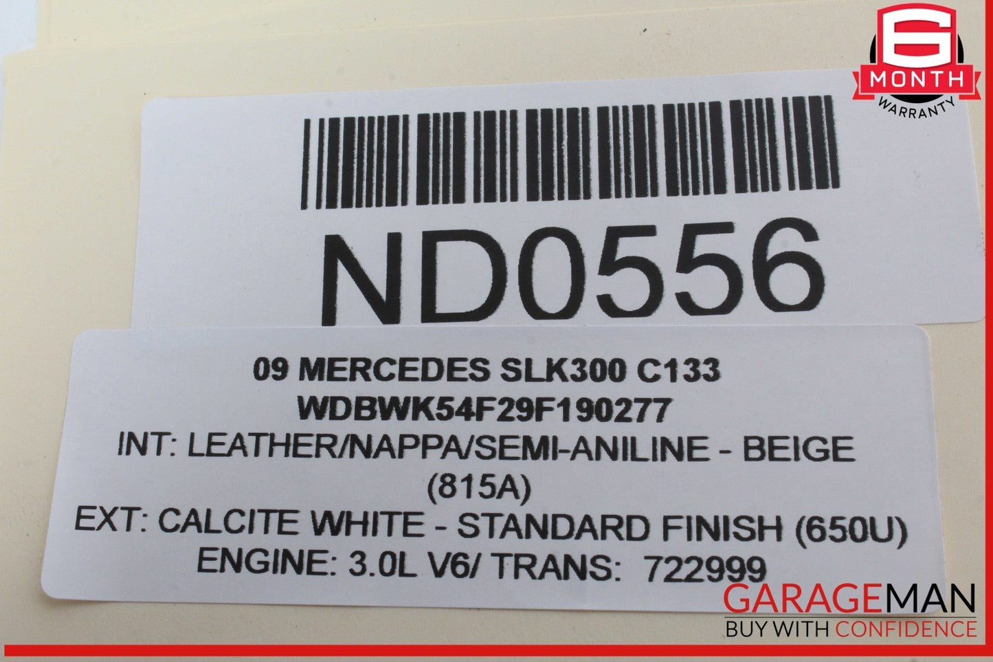09-11 Mercedes R171 SLK300 Roof Convertible Top Control Module 1718204926 OEM