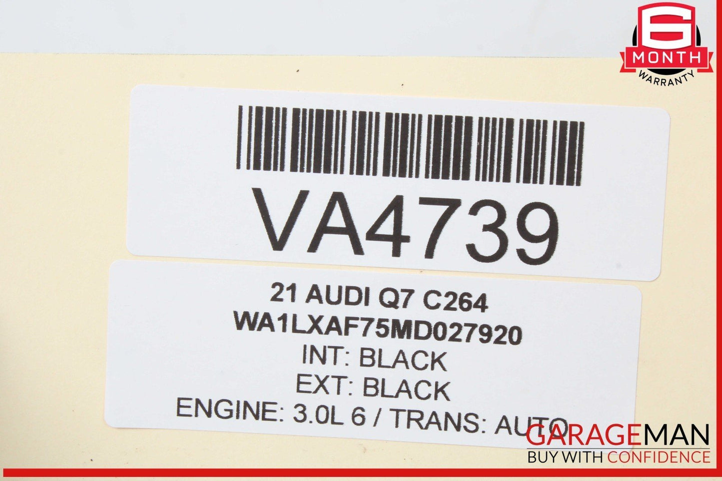19-25 Audi Q7 Q8 Front Right Side Seat Lumbar Support Control Switch OEM