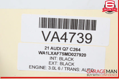 19-25 Audi Q7 Q8 Front Right Side Seat Lumbar Support Control Switch OEM