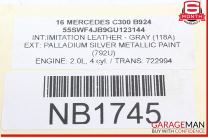 15-20 Mercedes W205 C300 CLA250 GLA250 Engine Dynamic Balance Shaft OEM