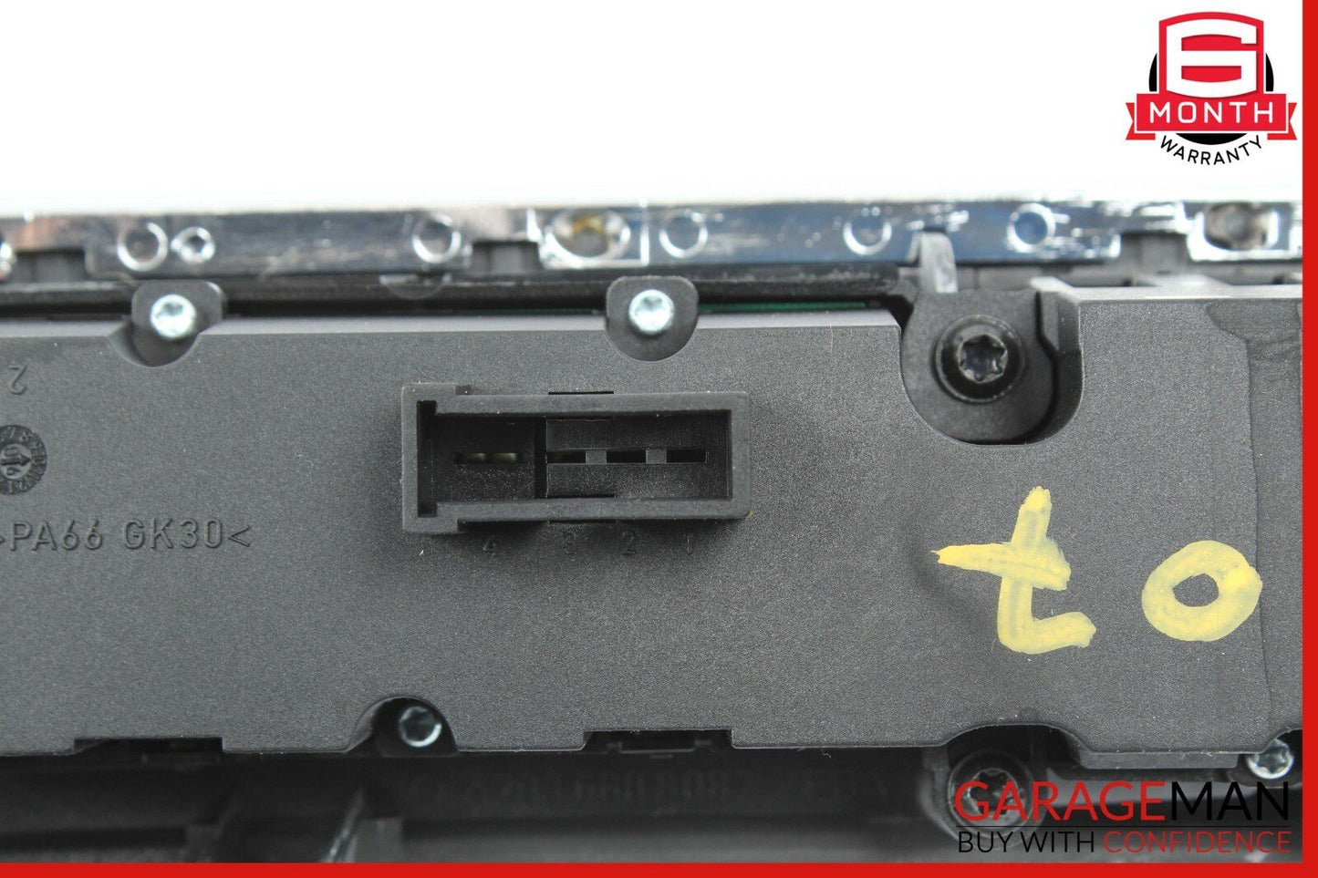 05-07 Mercedes W203 C230 Hazard Light Door Lock Switch Control Module Walnut