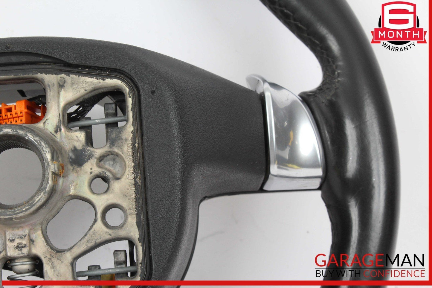 11-14 Porsche Cayenne 958 Steering Wheel w/ Paddle Shifters Black OEM