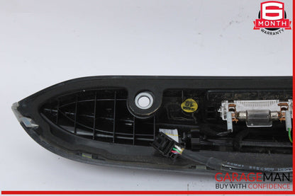 14-17 Maserati Ghibli Rear Trunk Lid Parking Camera Molding Panel Assembly OEM