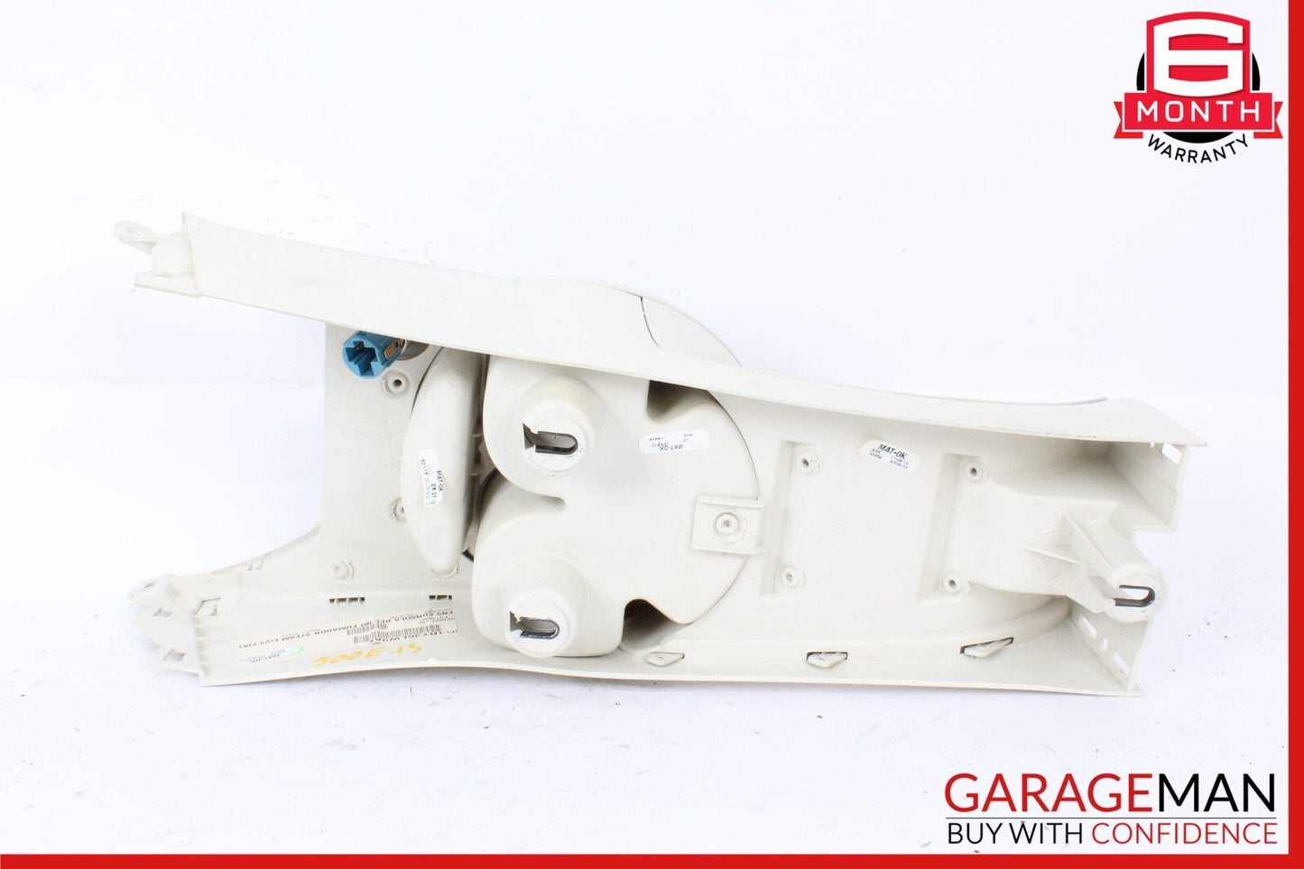 12-19 Fiat 500 Front Center Console Trim & Cup Holder 1RY36LW9AE OEM