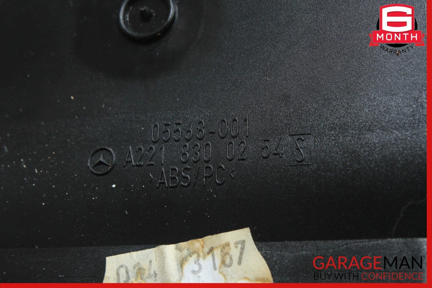 07-14 Mercedes W216 CL550 S550 Front Right Dash AC A/C Air Vent Grill Trim Black