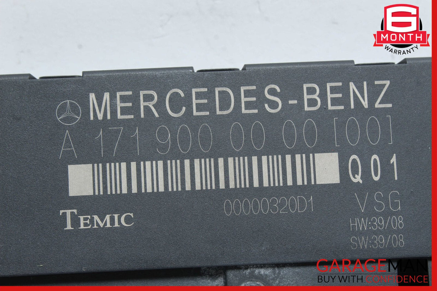 09-11 Mercedes R171 SLK300 Roof Convertible Top Module Control OEM