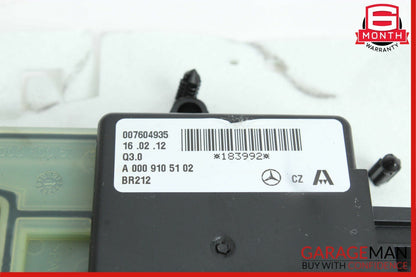08-18 Mercedes W212 E350 Front Upper Seat Cushion Bladder Bolster Assembly OEM