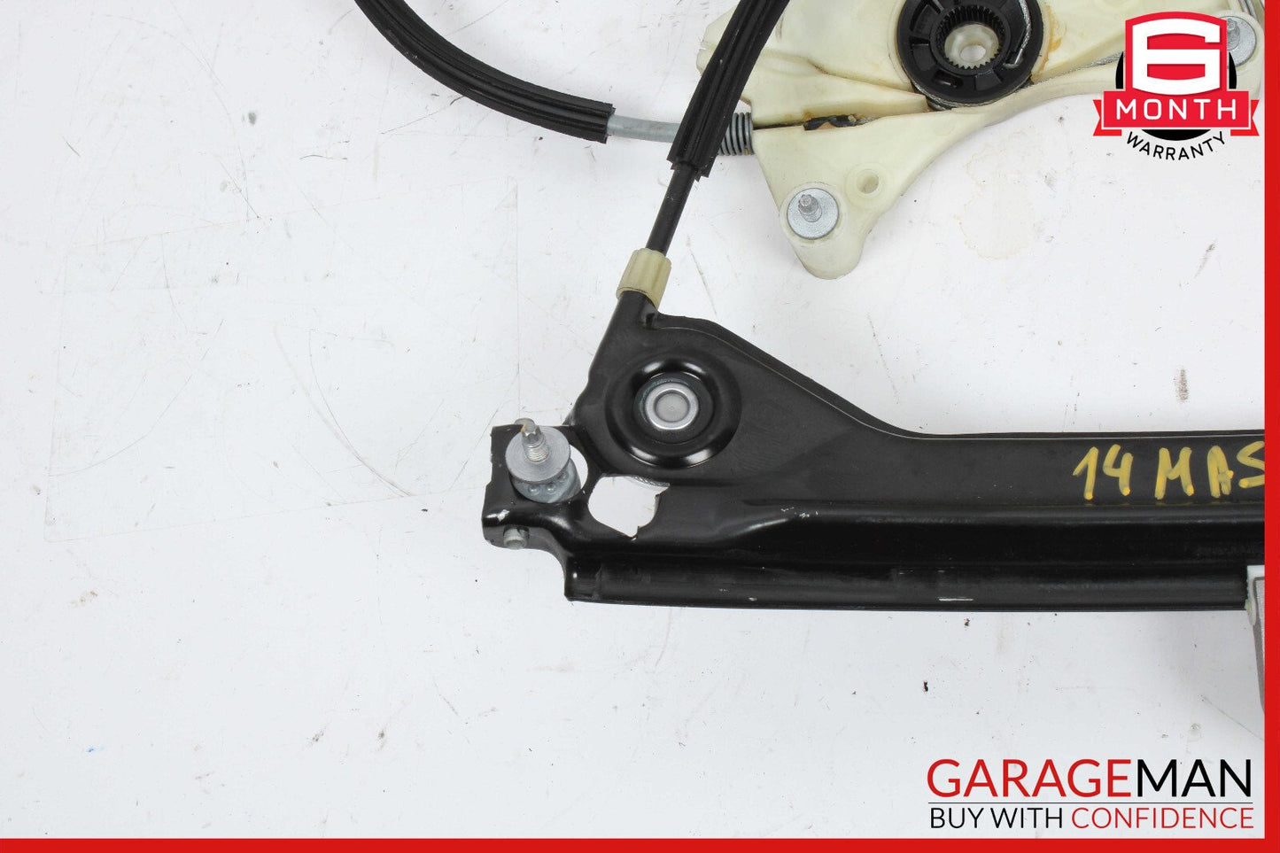 14-17 Maserati Ghibli Rear Right Door Window Regulator w/o Motor OEM