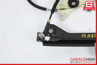 14-17 Maserati Ghibli Rear Right Door Window Regulator w/o Motor OEM