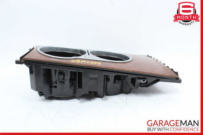06-12 Mercedes W164 ML350 GL450 Center Console Cupholder Cup Holder Wood OEM