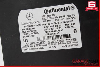 10-20 Mercedes X166 GL450 GLA250 SL400 Communication Control Module Unit OEM