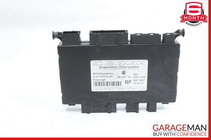 03-12 Mercedes W211 E550 SLK350 Front Right Seat Control Module 2118704585 OEM