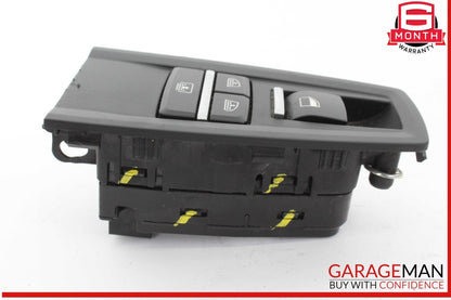 12-18 BMW 640i 650i Rear Power Window Sun Shade Switch 9204862 OEM