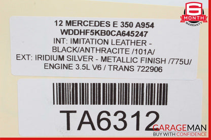 12-17 Mercedes W212 E350 C250 Sirius Satellite Radio Receiver 2128706489 OEM