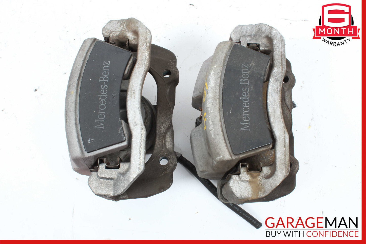 08-14 Mercedes W204 C300 C250 Front Brake Calipers Left and Right Set OEM