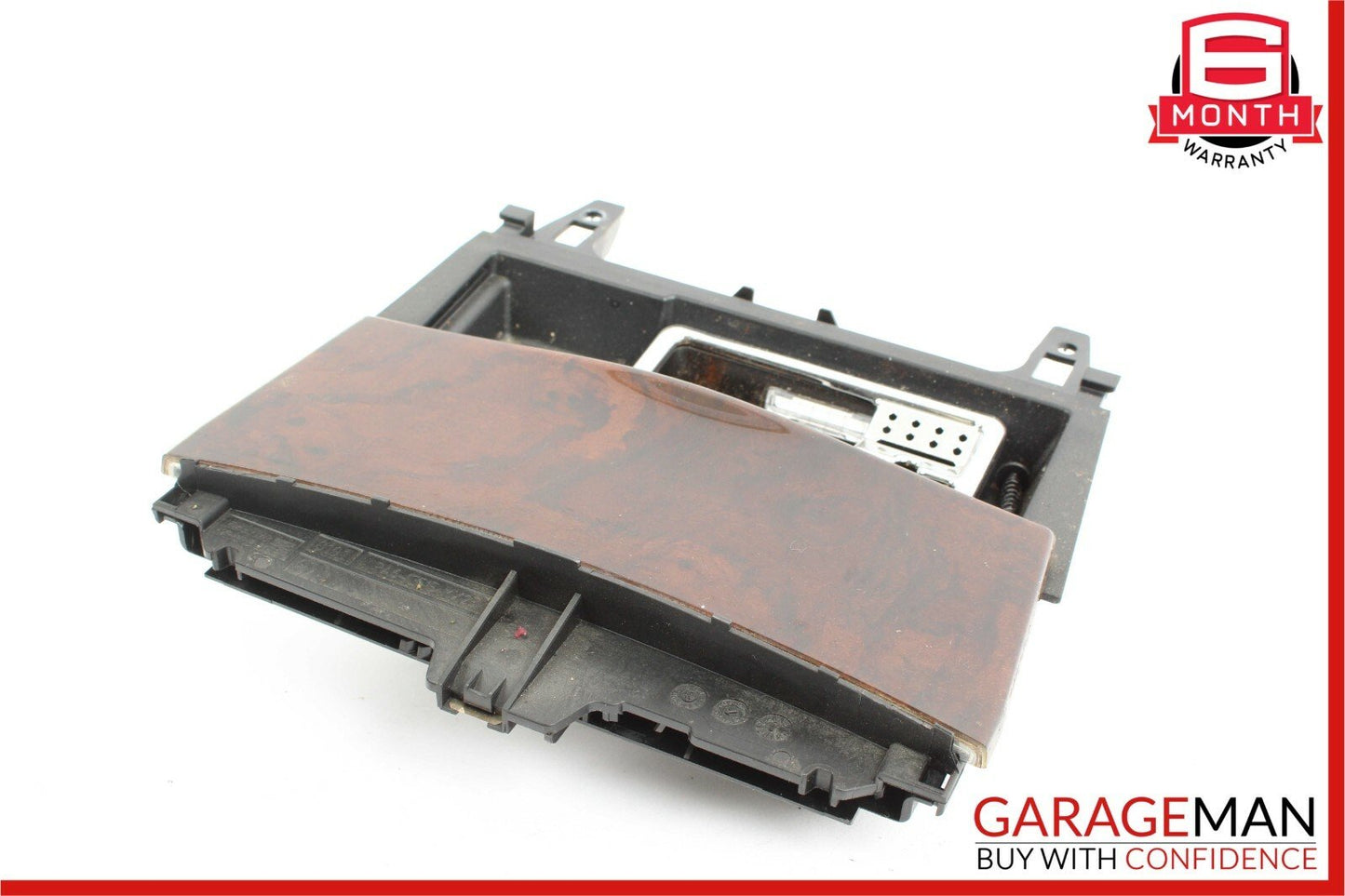 08-15 Mercedes W204 C250 C300 Center Console Ashtray Ash Tray Compartment Wood