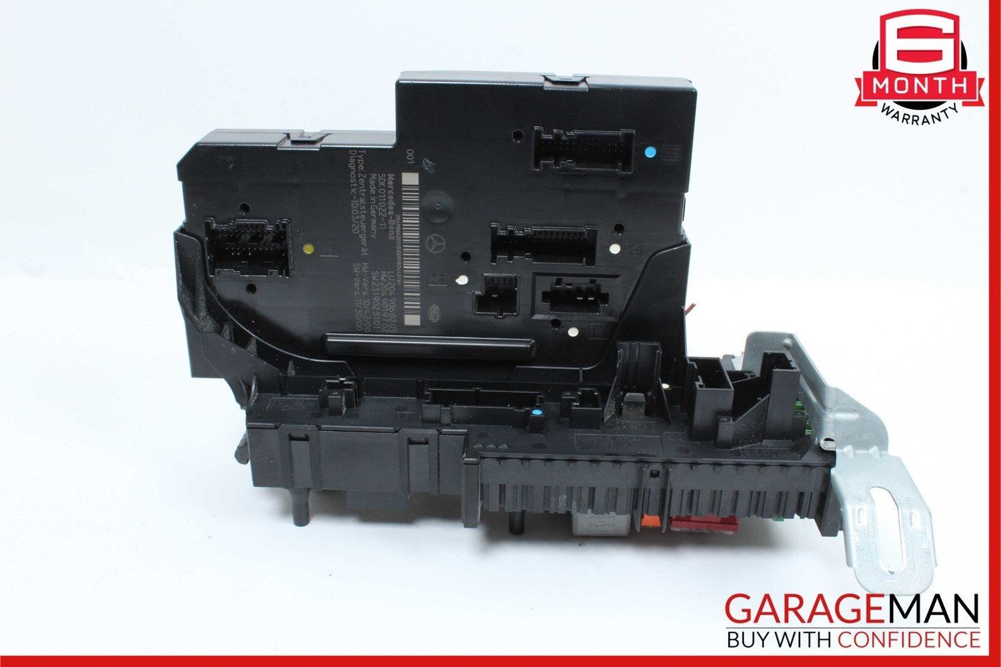 12-14 Mercedes W204 C350 C250 C63 AMG Rear SAM Module Relay Fuse Box Assembly