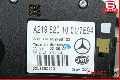 06-09 Mercedes W219 CLS500 Front Overhead Dome Light Reading Map Lamp Grey