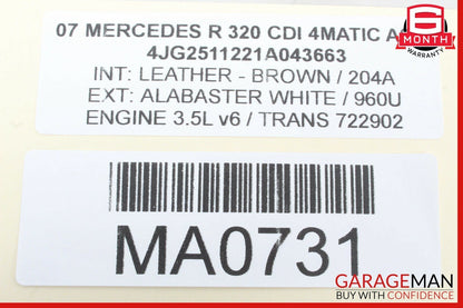 06-10 Mercedes W251 R320 R500 Center Dashboard Hazard ESP Control Switch OEM