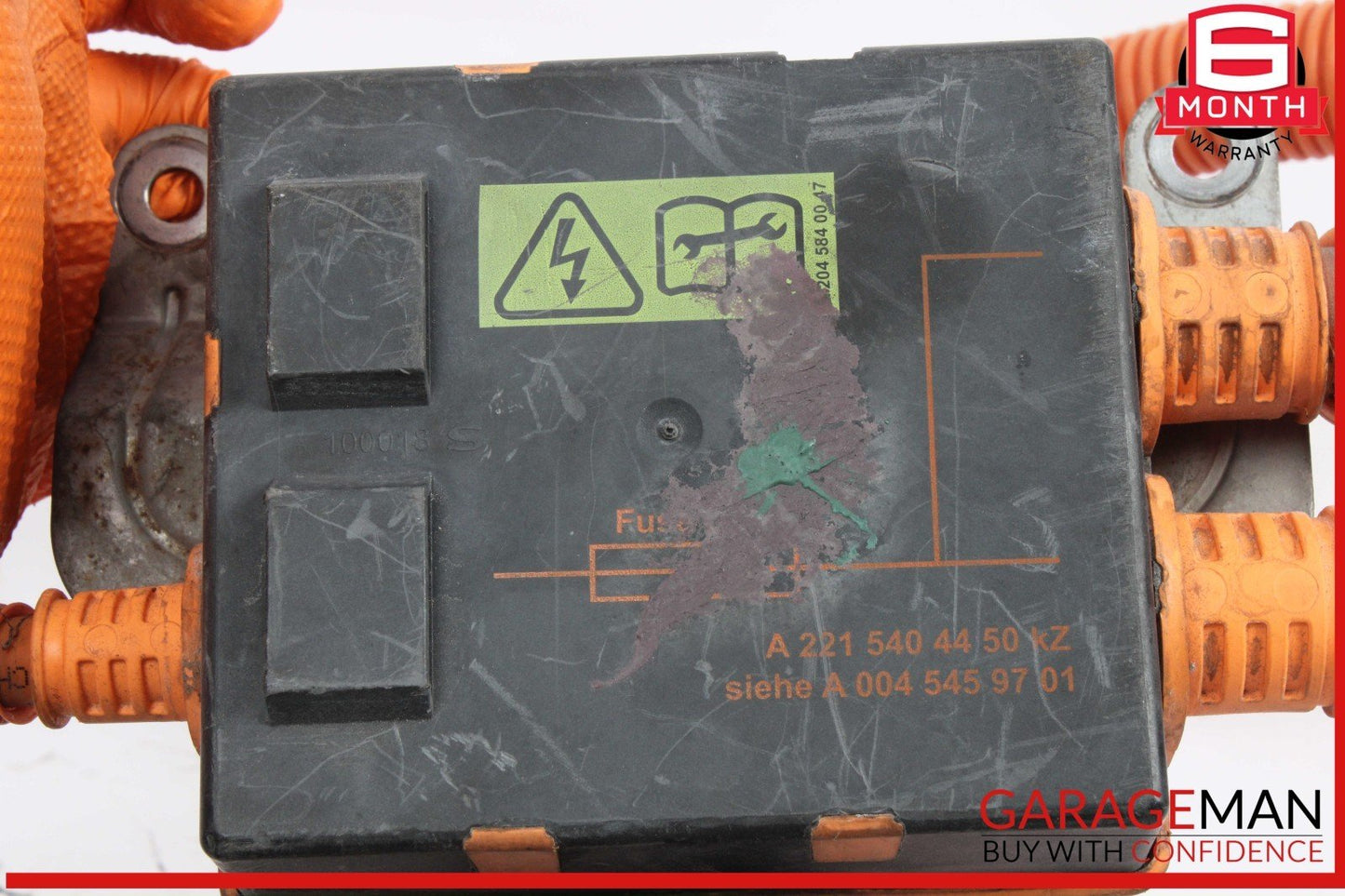10-13 Mercedes W221 S400 Hybrid Battery Charger Inverter Module 2215404450 OEM