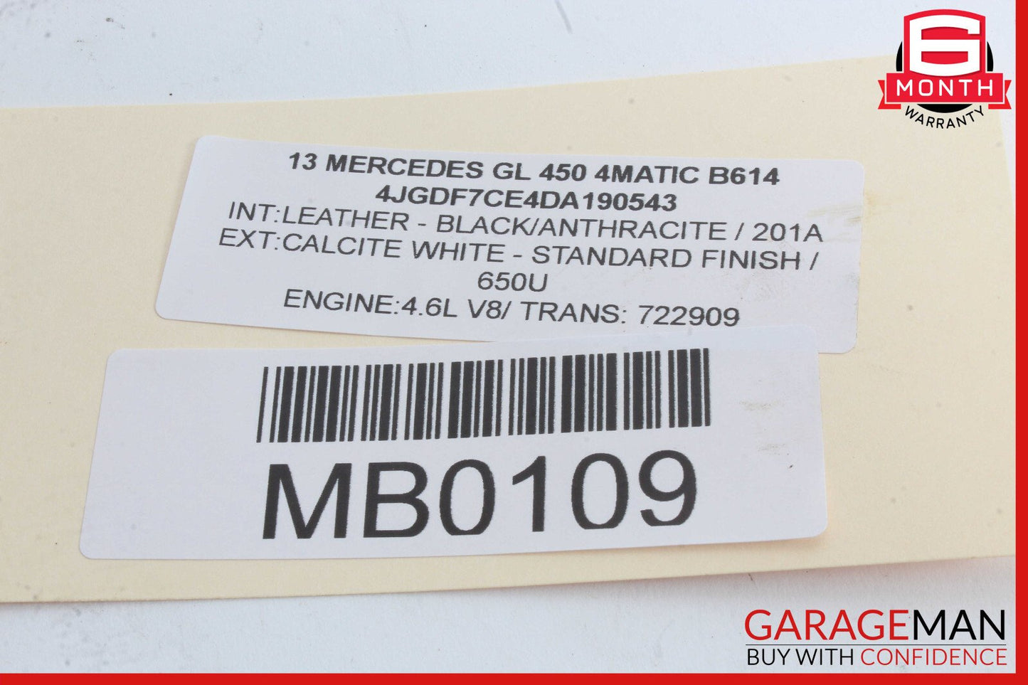 11-18 Mercedes X166 GL450 CL550 E550 Engine Motor Vacuum Pump 2780108102 OEM