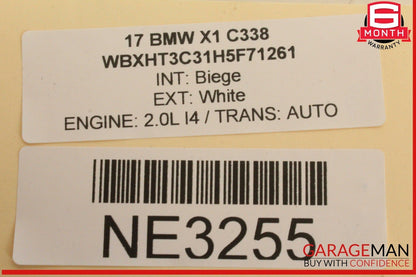 16-22 BMW X1 F48 X2 Brake Foot Stop Pedal w/ Sensor & Bracket 6856596 OEM