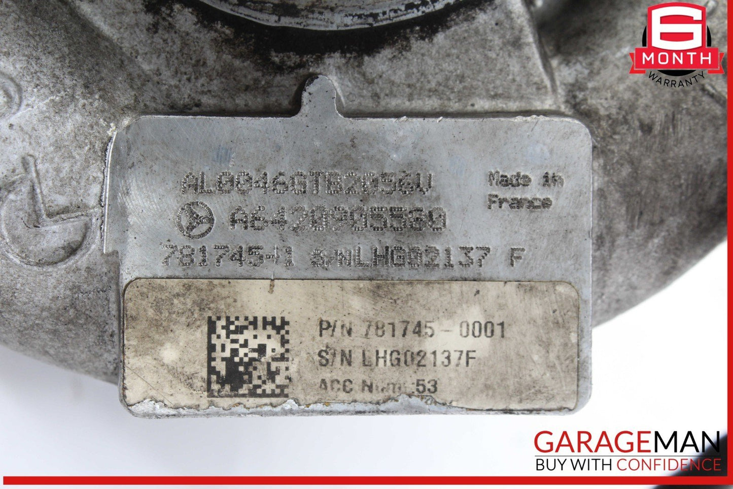 07-15 Mercedes W164 ML350 CDI GL320 Turbocharger Turbo Charger 6420905580 OEM