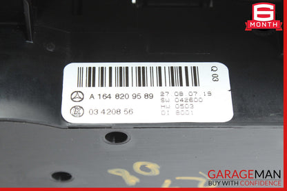 06-11 Mercedes W251 R350 ML450 Heater Climate Control Switch W/ Trim OEM