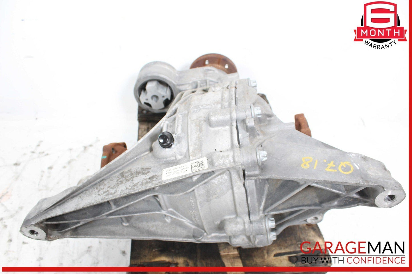 17-24 Audi Q7 Rear Differential Carrier Assembly 0D2500043C OEM