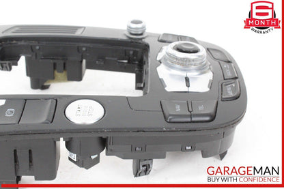 13-16 Audi A4 Q5 SQ5 Front Center Console Trim Panel w/ Switches 8T0919611C OEM