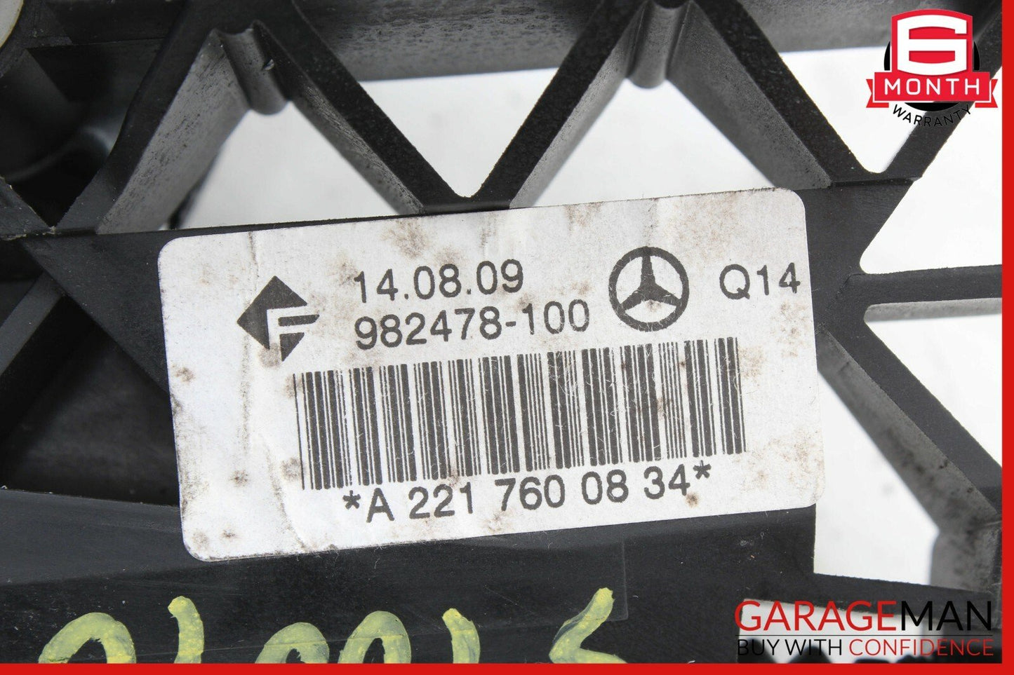07-13 Mercedes W221 S400 Rear Right Side Exterior Door Handle Keyless Go OEM