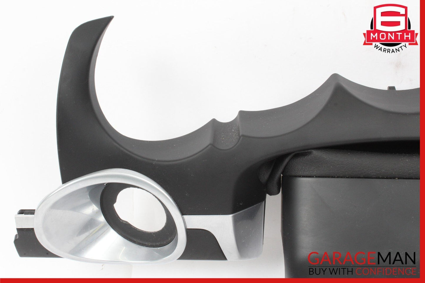11-18 Porsche Cayenne 958 Steering Column Cover Trim Black OEM