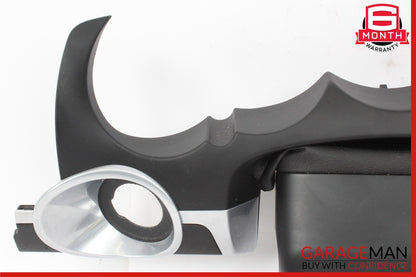 11-18 Porsche Cayenne 958 Steering Column Cover Trim Black OEM