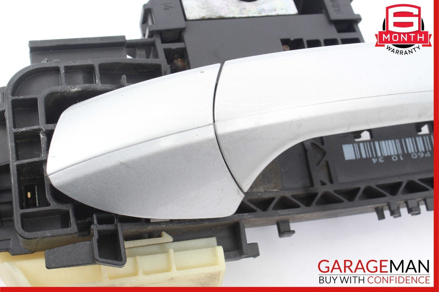 10-13 Mercedes W212 E350 Rear Left Driver Side Exterior Door Handle Silver OEM
