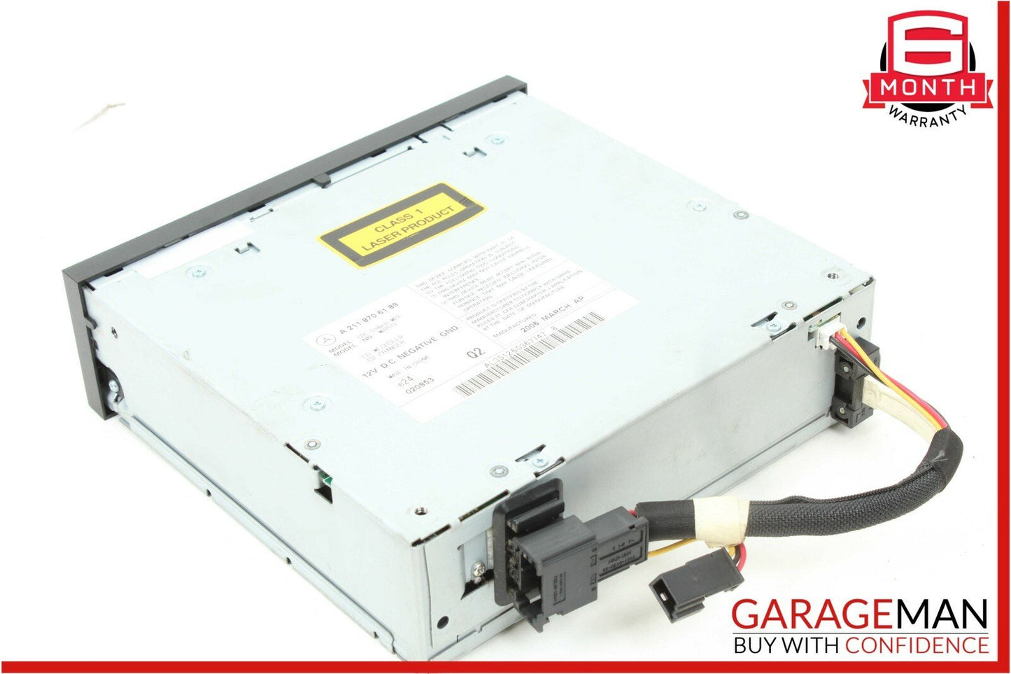 06-12 Mercedes W164 ML350 SLK350 R350 Radio Stereo 6 Disk CD Changer Player OEM