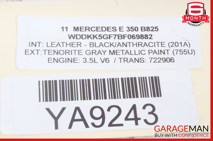 05-11 Mercedes W212 E350 SLK300 C280 M272 Engine Motor Oil Pump 2721800701 OEM