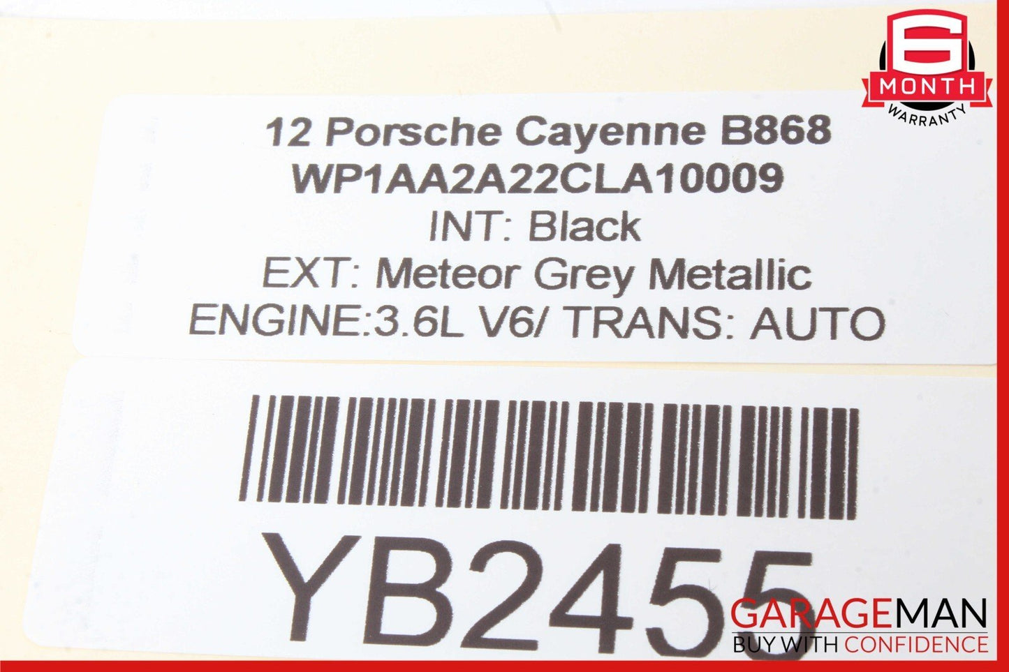 11-18 Porsche Cayenne 958 S Rear Trunk Hatch Lock Latch Actuator 7P0827505K OEM