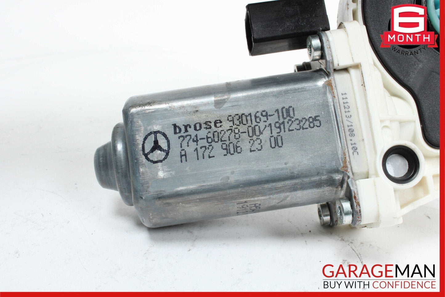 12-20 Mercedes R172 SLK250 Rear Left Side Door Window Regulator Motor Unit OEM