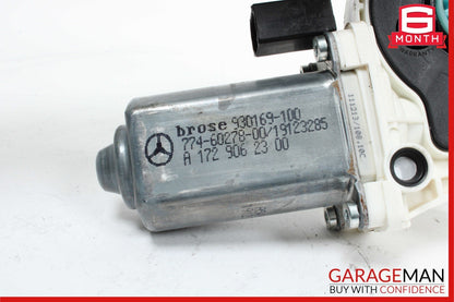 12-20 Mercedes R172 SLK250 Rear Left Side Door Window Regulator Motor Unit OEM