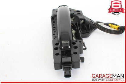 09-16 Audi S4 Rear Left Driver Side Exterior Door Handle Black OEM