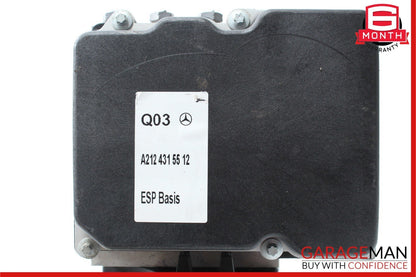 10-12 Mercedes W212 E350 E550 ABS Anti Lock Brake Pump Control Module Assembly