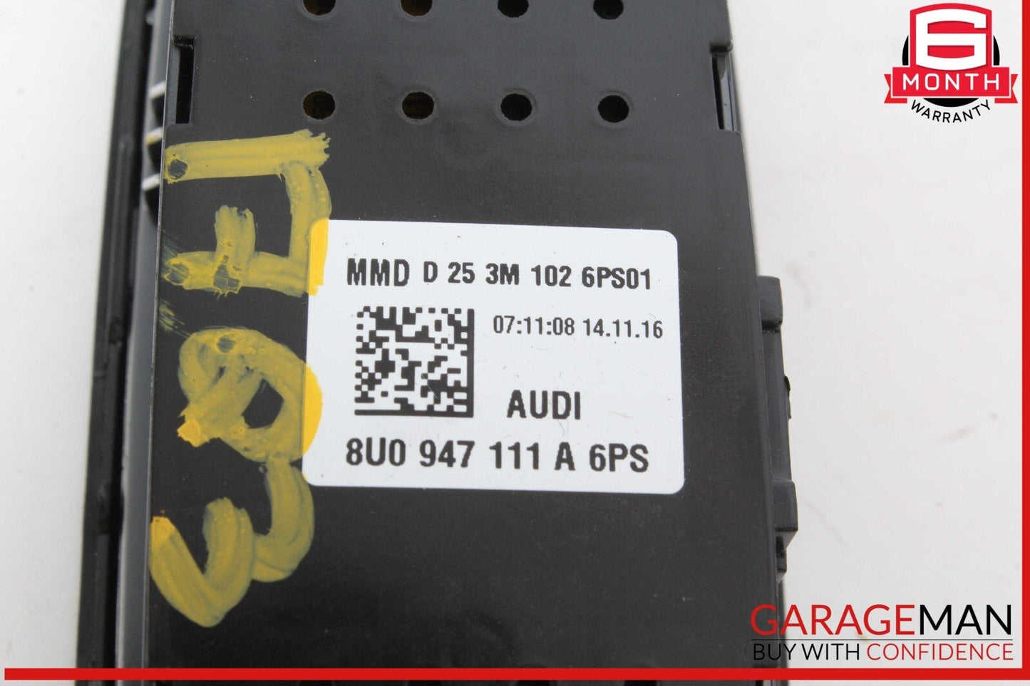 15-18 Audi Q3 Rear Interior Overhead Roof Dome Light 8U0947111A OEM