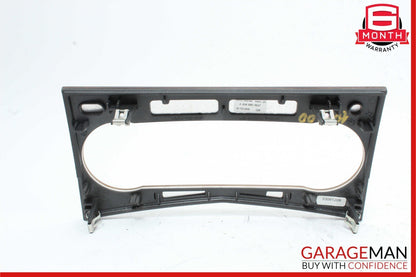 08-14 Mercedes W204 C280 C300 AC A/C Climate Control Switch Trim Bezel Wood
